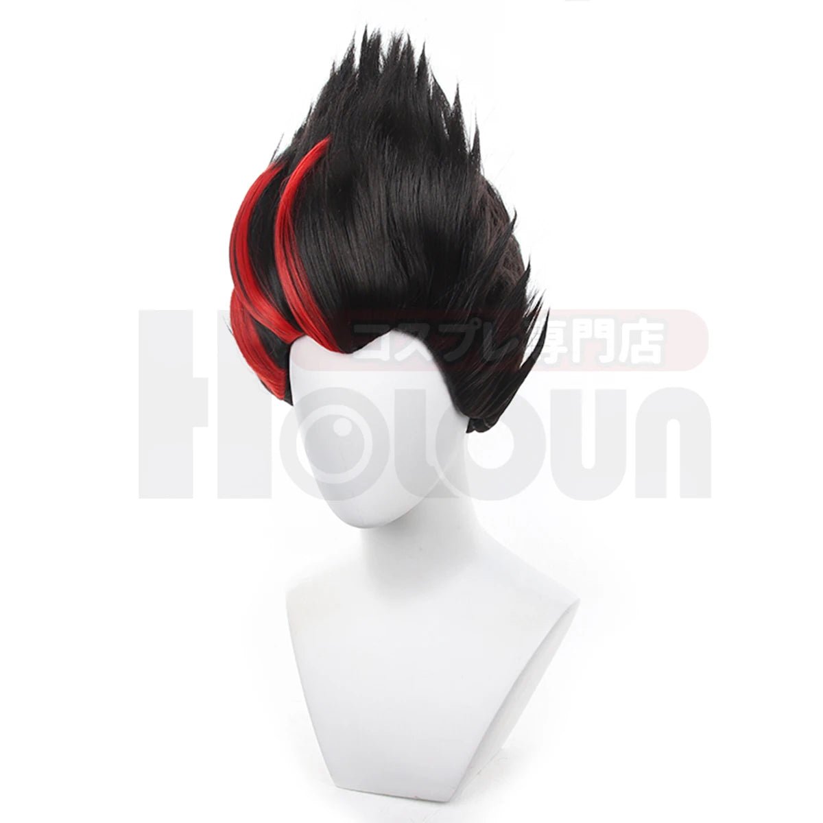 Peruca de Cosplay Barou Blue Lock Ubers NO.13 Futebol Rosa Fibra Sintética Ajustável Resistente ao Calor - Estrela Cosplay