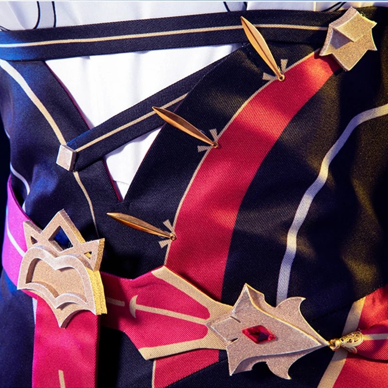 Fantasia Rosaria Cosplay do Jogo Genshin Impact Vestido para Mulher - Estrela Cosplay