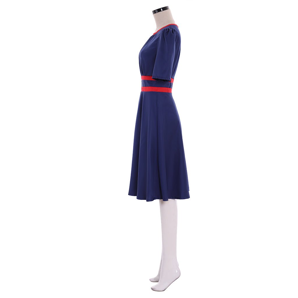 Traje de Cosplay de Peggy Carter - Agente Margaret Carter - Estrela Cosplay