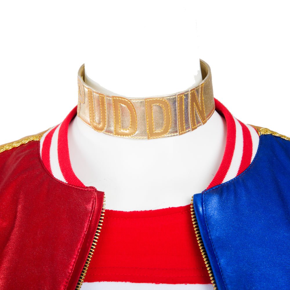 Fantasia Harley Quinn Suicide Squad Cosplay - Qualidade Premium de Filme - Estrela Cosplay