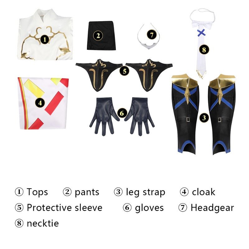 Traje de Cosplay Fire Emblem Engage Alear para Halloween e Carnaval - Estrela Cosplay