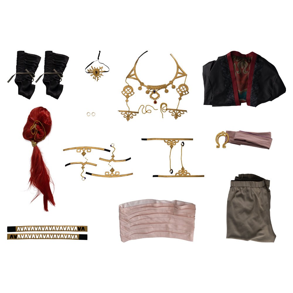 Fantasia de Ganondorf de The Legend of Zelda: Tears of the Kingdom - Traje Inspirado no Jogo para Halloween - Estrela Cosplay