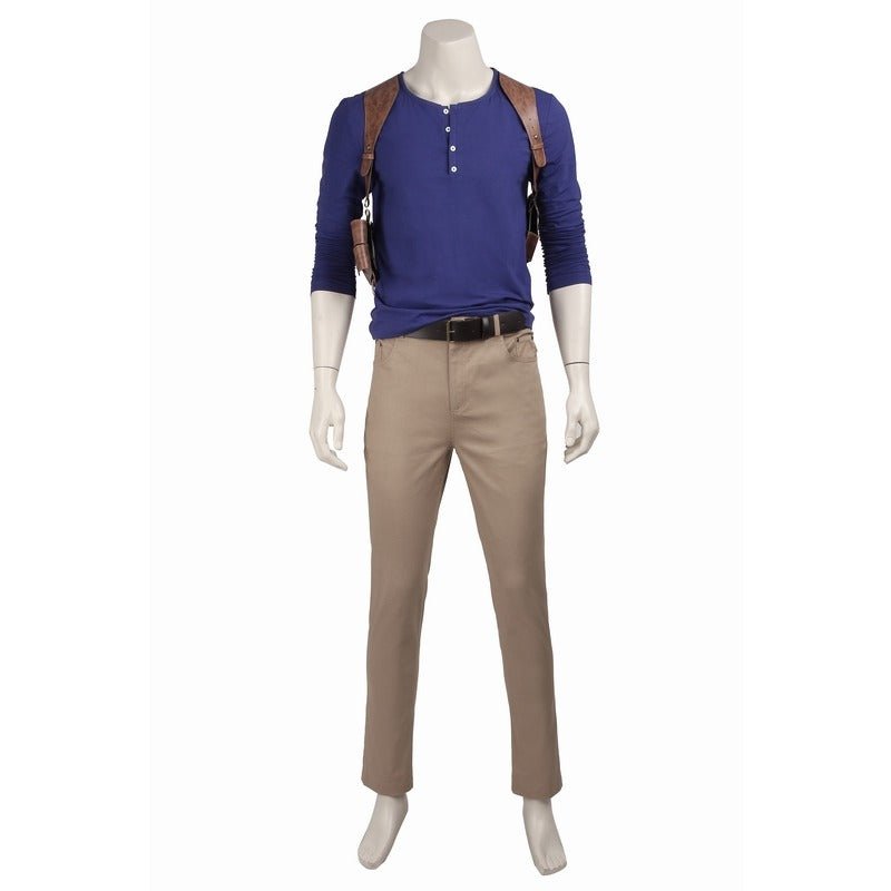 Fantasia Nathan Drake - Uncharted 4: O Fim de um Ladrão Deluxe Conjunto Completo de Cosplay - Estrela Cosplay