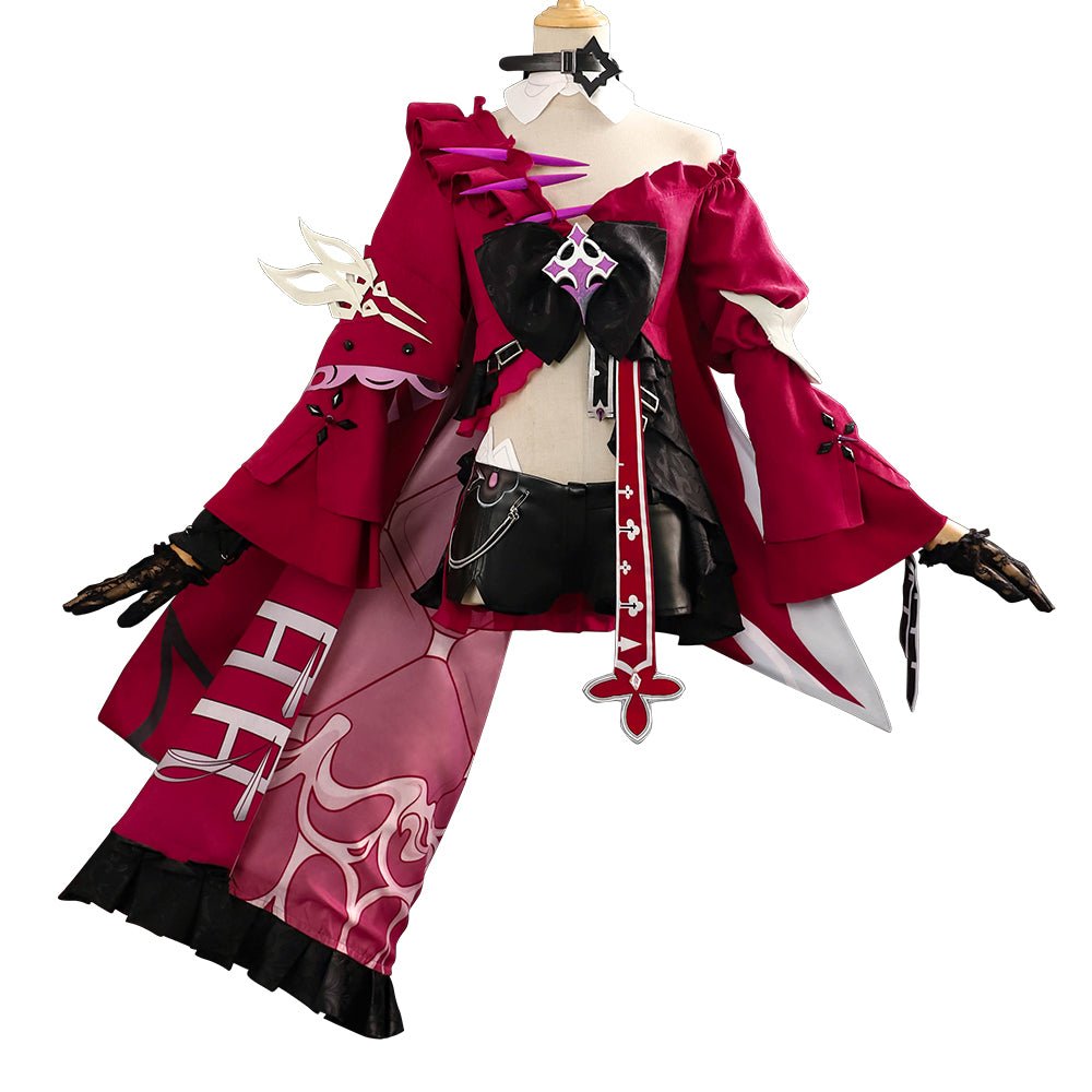 Fantasia de Cosplay Thelema de Honkai Impact 3rd para Mulheres – Vestido de Uniforme - Estrela Cosplay