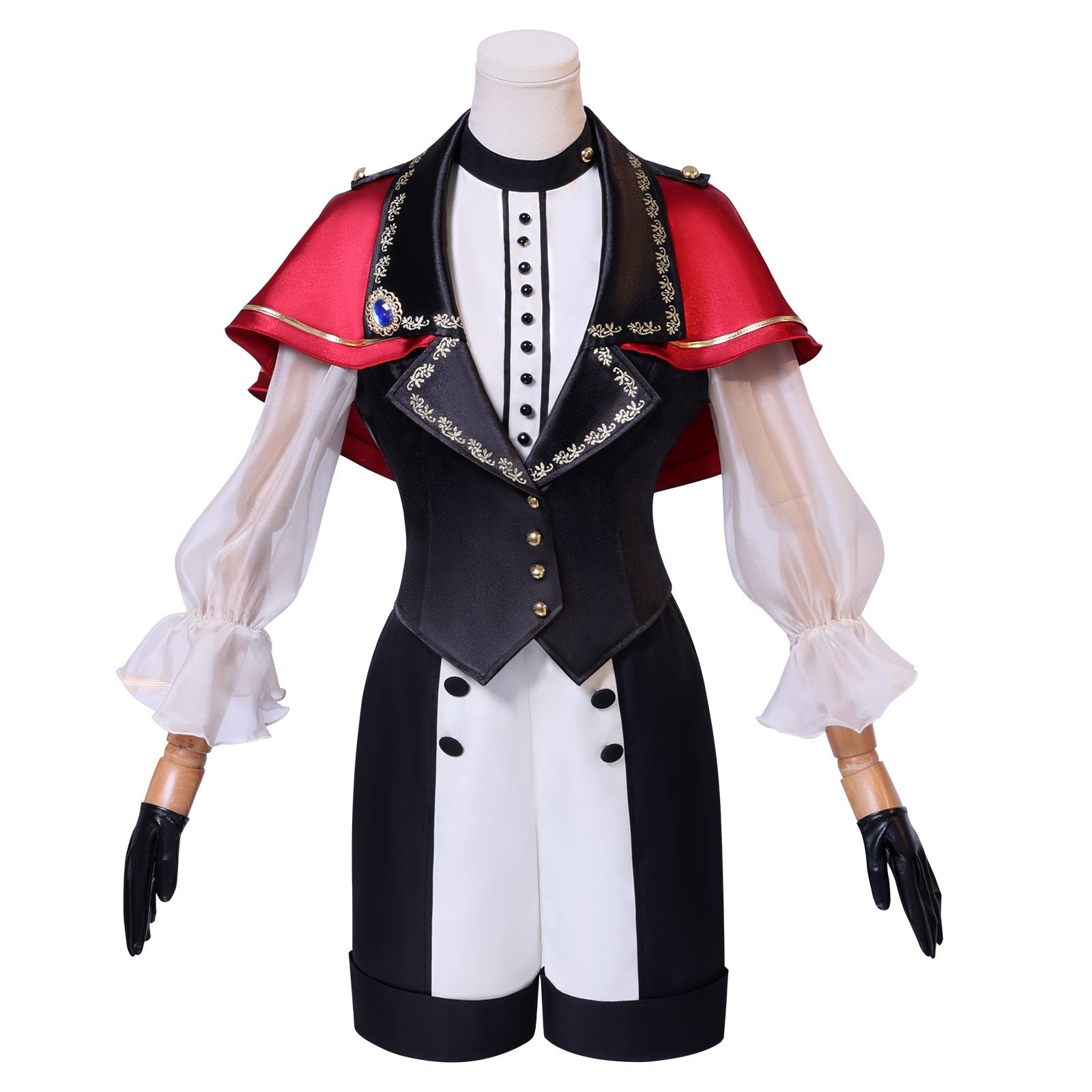 Fantasia de Cosplay Hane Hina de BanG Dream! Ave Mujica para Fãs de Anime - Estrela Cosplay