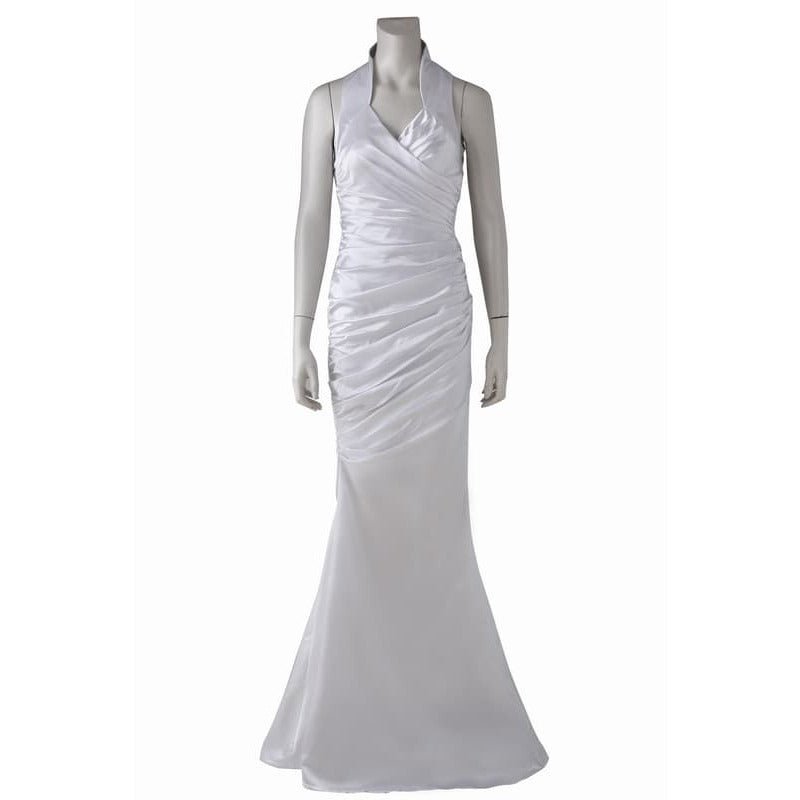 Fantasia de Cosplay Lunafreya Nox Fleuret do Jogo XV - Vestido Branco Elegante para Festas de Halloween - Estrela Cosplay