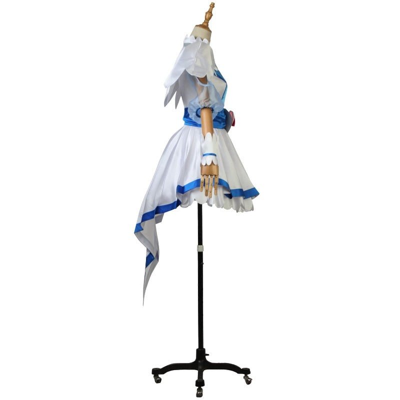 Hugtto! Pretty Cure Cure Ange Traje Cosplay Yakushiji Saaya para Adultos - Estrela Cosplay