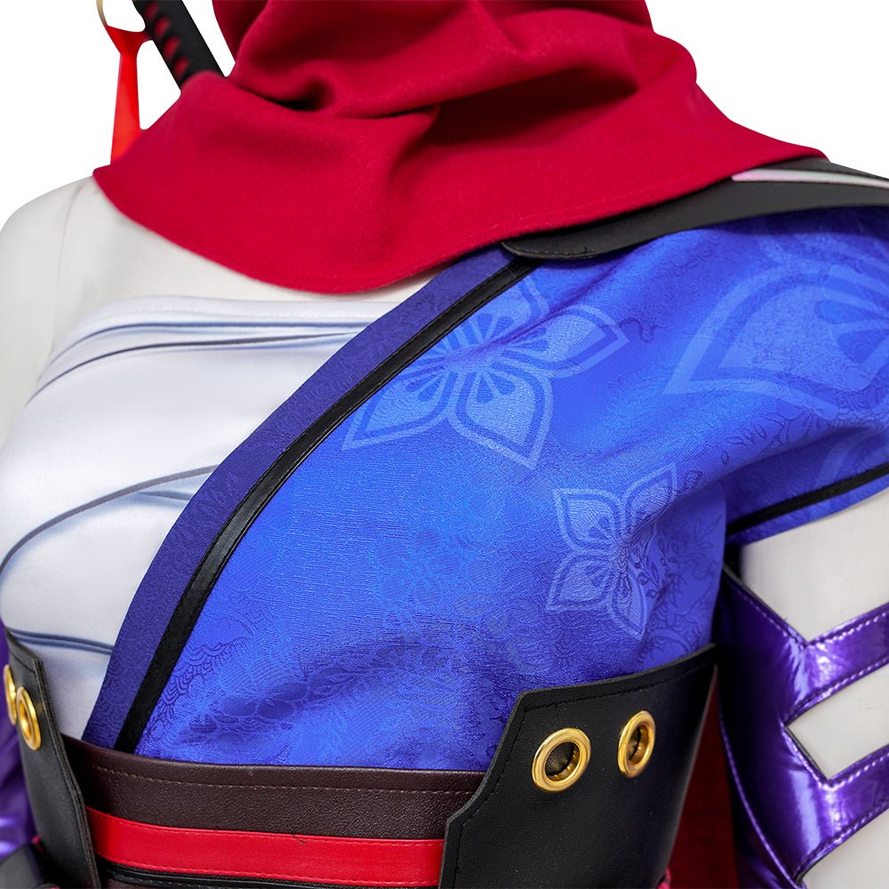 Traje de Cosplay Psylocke Marvel Contest of Champions - Qualidade Premium - Estrela Cosplay