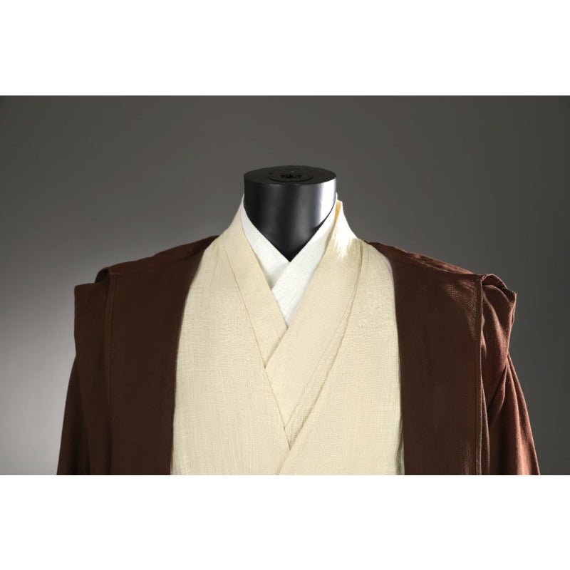 Fantasia Completa Obi-Wan Kenobi Robe Manto para Festa Halloween Star Wars - Estrela Cosplay