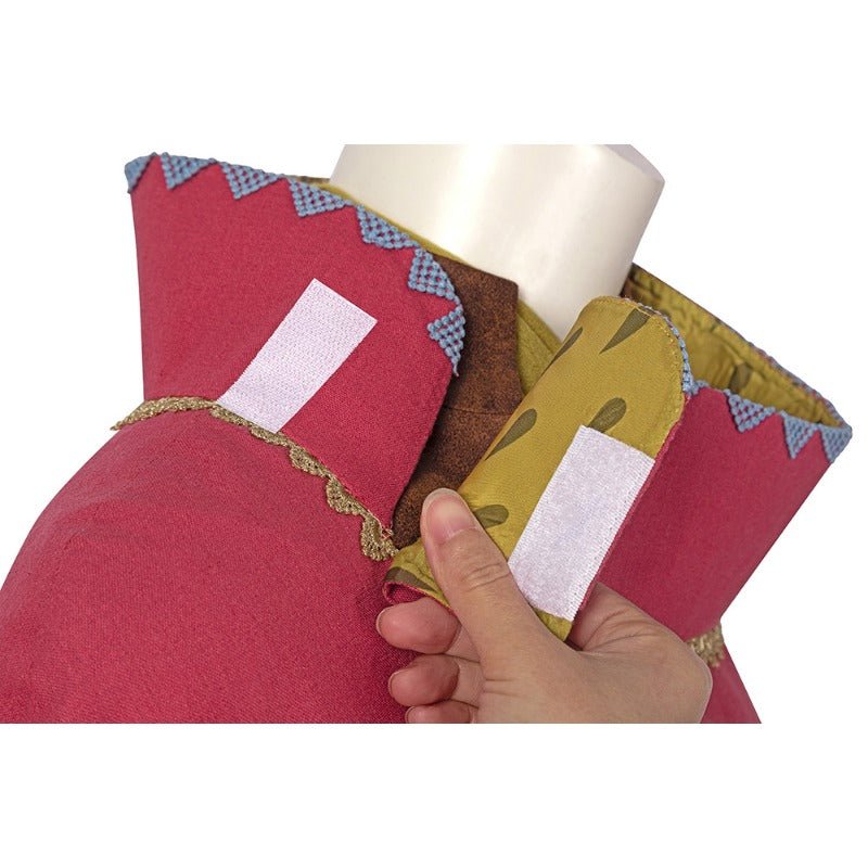 Fantasia de Raya Aventura Capa Colete Conjunto Completo Mulher Vestido Halloween Princesa Dragão - Estrela Cosplay