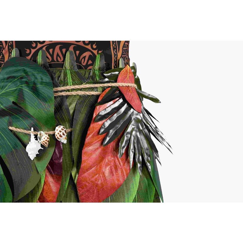 Fantasia de Maui de Moana para Adultos – Ideal para Halloween e Festas - Estrela Cosplay