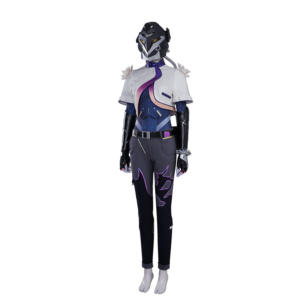 Traje Cosplay Viper Valorant - Contrato Intrépido - Estrela Cosplay