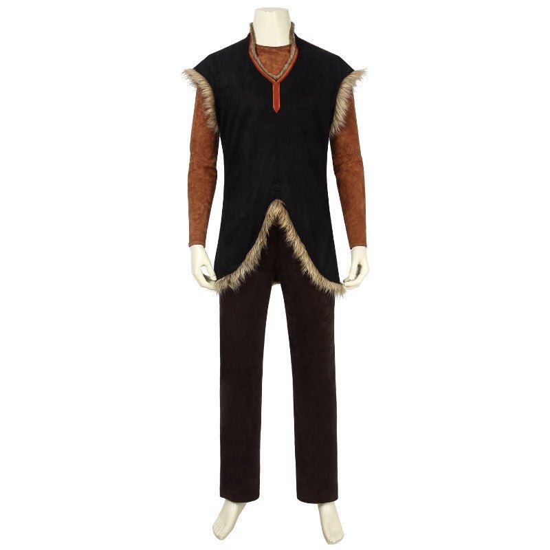 Fantasia de Cosplay Kristoff de Frozen 2 para Homens - Conjunto Completo de Halloween com Acessórios - Estrela Cosplay