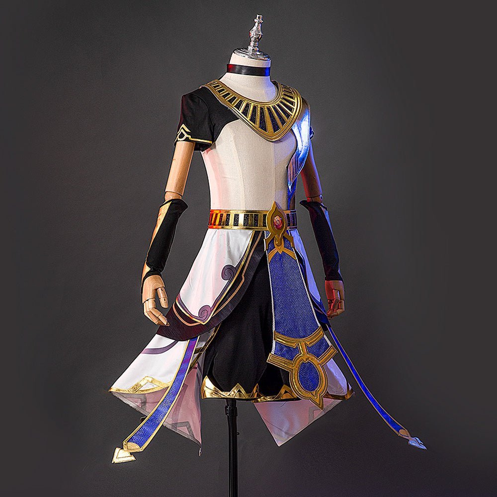 Fantasia Cosplay Cyno de Genshin Impact – Ideal para Entusiastas de Role-Playing - Estrela Cosplay