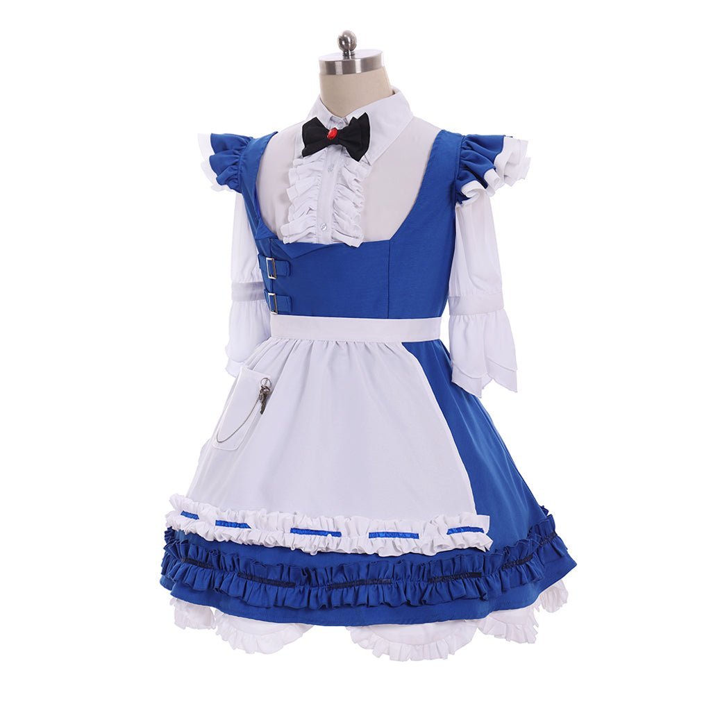 Traje de Cosplay Final Fantasy Vivi Ornitier Conjunto Completo - Estrela Cosplay