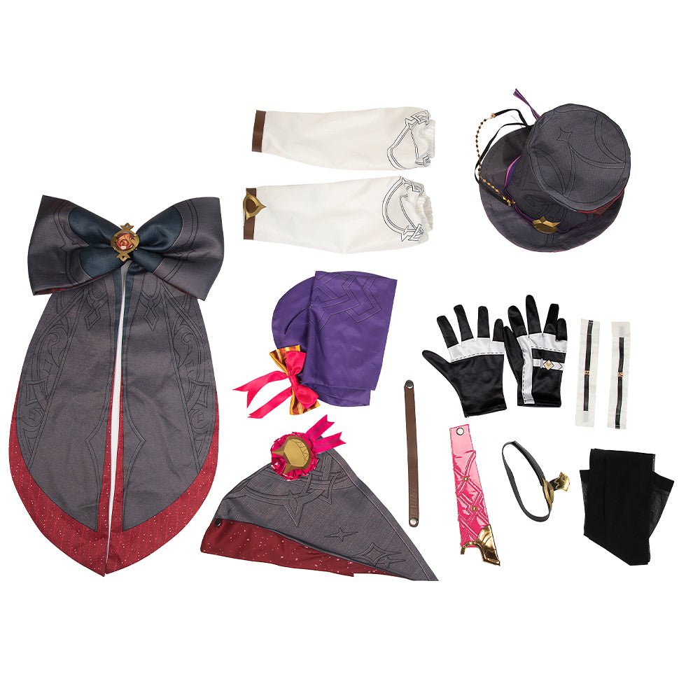 Genshin Impact—Fantasia de Cosplay Lynette | Liberte a Elegância de Fontaine - Estrela Cosplay