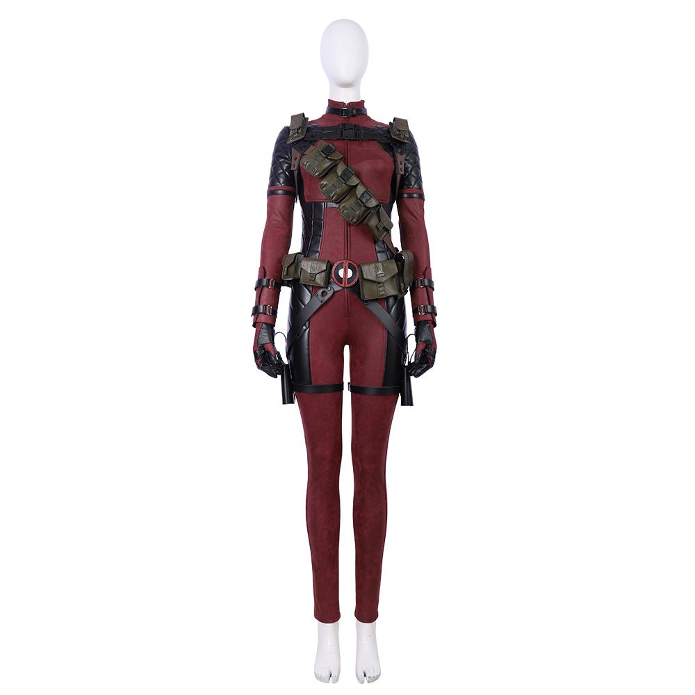 Fantasia Deadpool Feminina Cosplay - Traje de Alta Qualidade para Mulheres - Estrela Cosplay