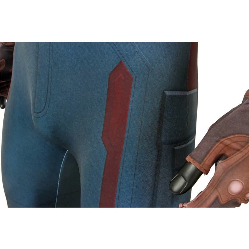 Macacão de Cosplay do Capitão América de Avengers: Guerra Infinita para Adultos - Estrela Cosplay