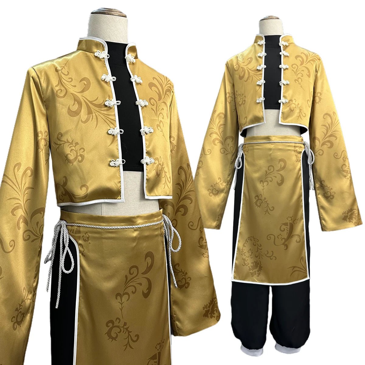 Traje de Cosplay Bachira de Blue Lock Anime Kung Fu Tang Suit com Peruca de Fibras Sintéticas Ajustável - Estrela Cosplay