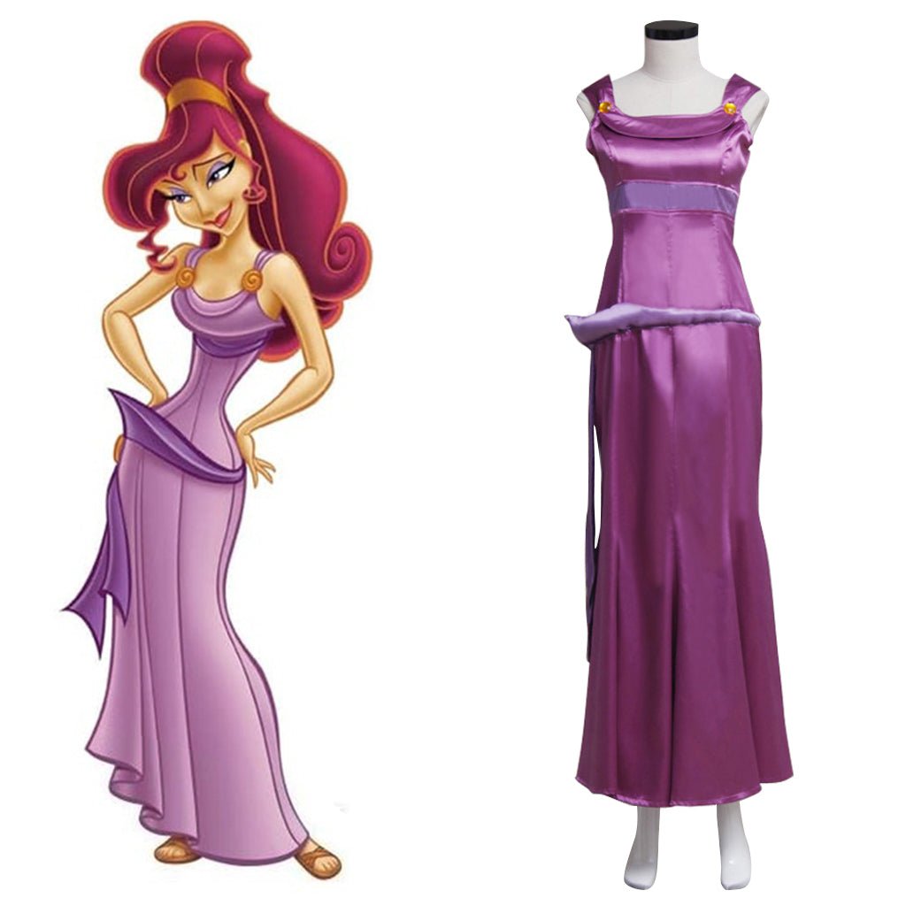 Fantasia de Princesa Megara Cosplay | Vestido de Festa Personalizado Disney - Estrela Cosplay