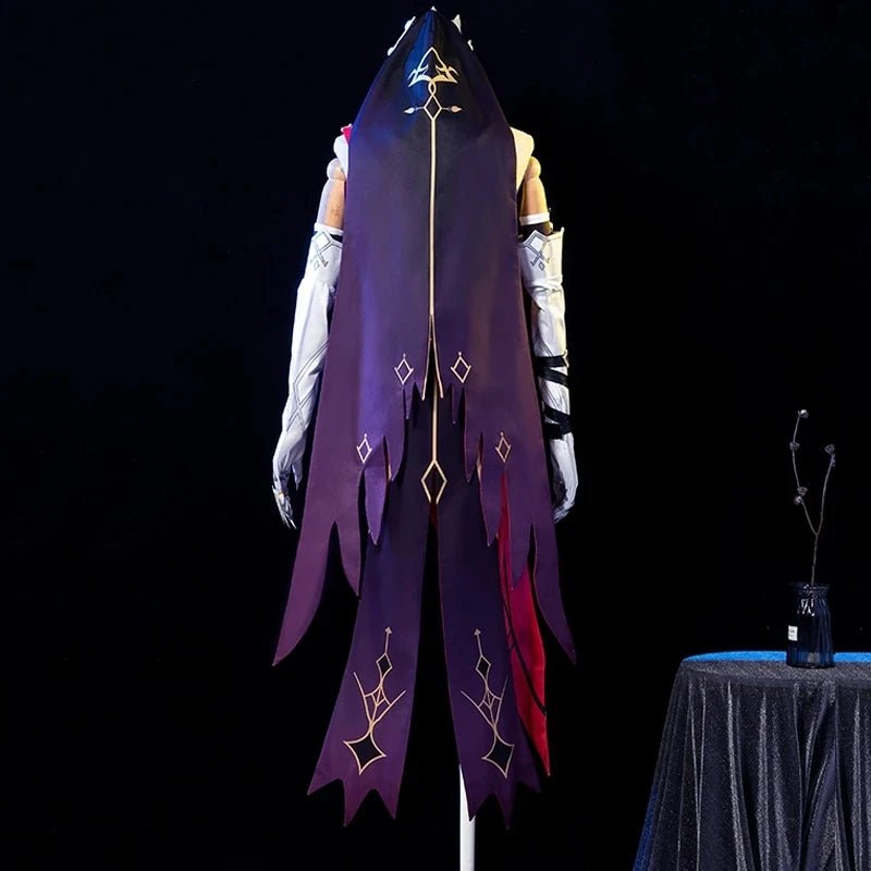 Fantasia Rosaria Cosplay do Jogo Genshin Impact Vestido para Mulher - Estrela Cosplay