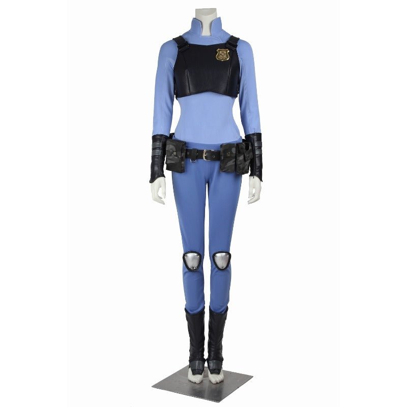 Fantasia de Judy Hopps - Vestido Preto para Halloween e Carnaval - Estrela Cosplay