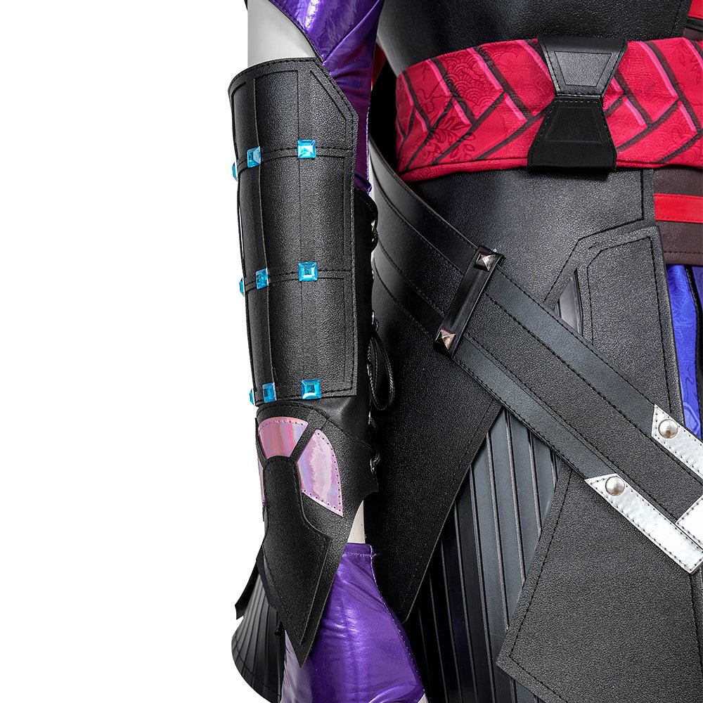 Traje de Cosplay Psylocke Marvel Contest of Champions - Qualidade Premium - Estrela Cosplay