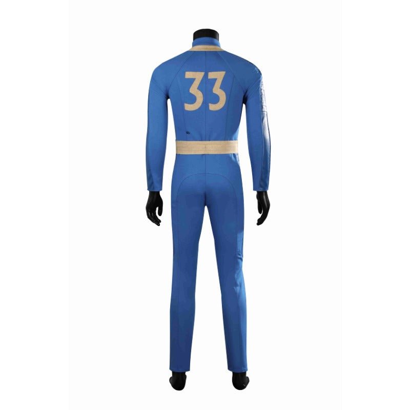 Traje de Cosplay Fallout Overseer Hank para Homens - Fantasia de Halloween e Carnaval - Estrela Cosplay