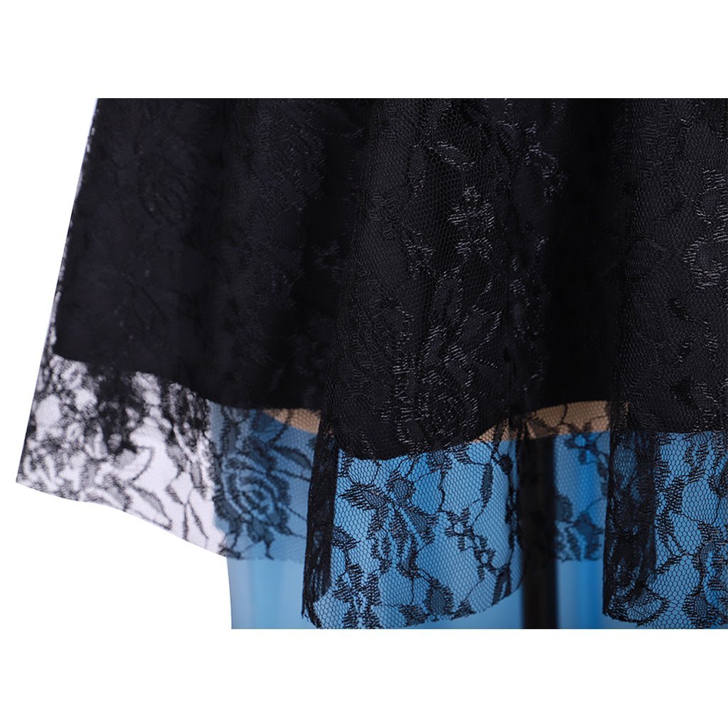 Fantasia Final Fantasy X-2 Yuna Lenne Song com Brinco Conjunto para Mulheres - Estrela Cosplay