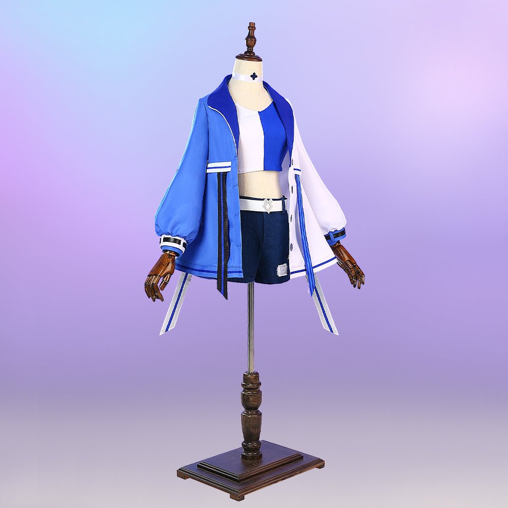 Traje de Cosplay Yoimiya de Genshin Impact - Colaboração Lawson para Mulheres - Estrela Cosplay