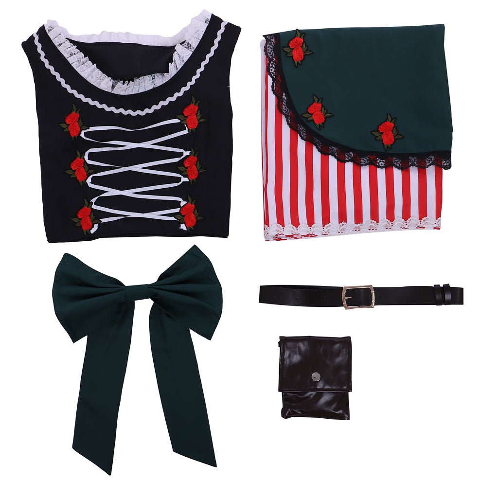 Vestido de Cosplay Asui Tsuyu de My Hero Academia - Fantasia Autêntica para Fãs de Anime - Estrela Cosplay