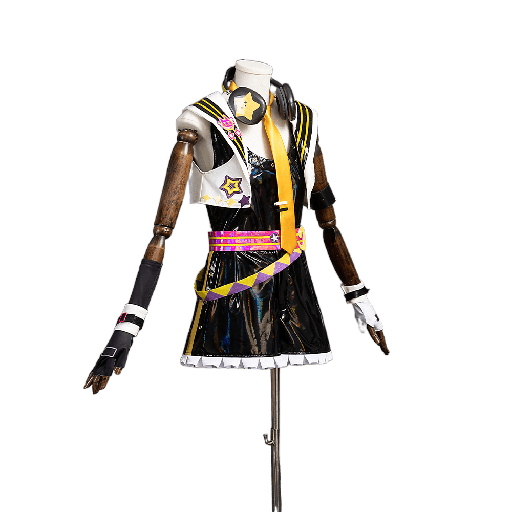 Fantasias Cosplay de Len e Rin do Muse Dash | Project Mirai Sekai Show Mágico Conjunto Completo - Estrela Cosplay