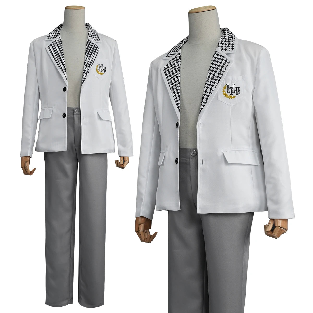 Fantasia de Cosplay Nagi de Blue Lock - Peruca, Casaco Preto, Uniforme Escolar DK - Estrela Cosplay