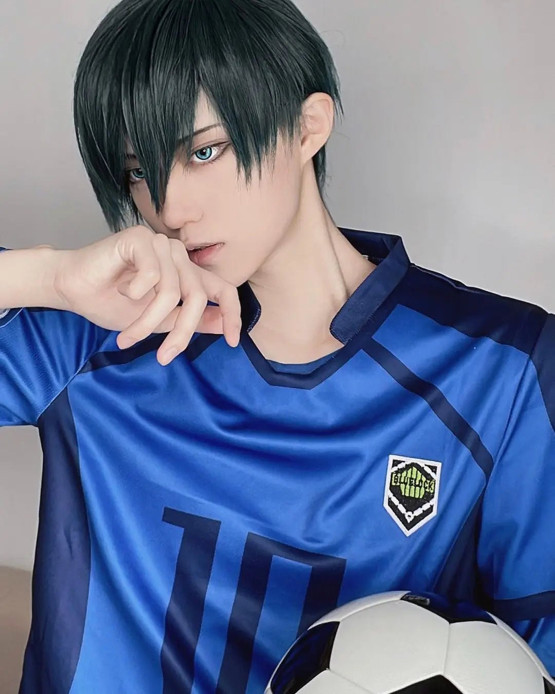 Peruca Cosplay Anime Blue Lock - Isagi, Bachira, Chigiri, Nagi, Rin, Sae, Itoshi, Kaiser, Reo, Hiori, Barou, Shidou, Niko, Yukimiya - Estrela Cosplay