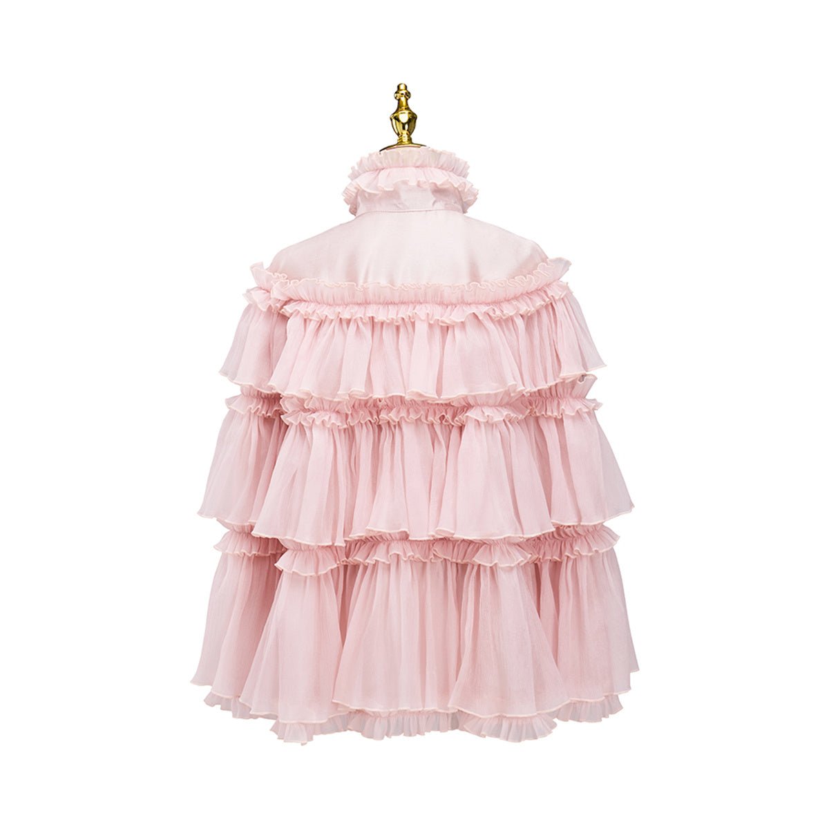 Capa Rosa de Comprimento Médio para Cosplay - Inspirada em Anime - Estrela Cosplay