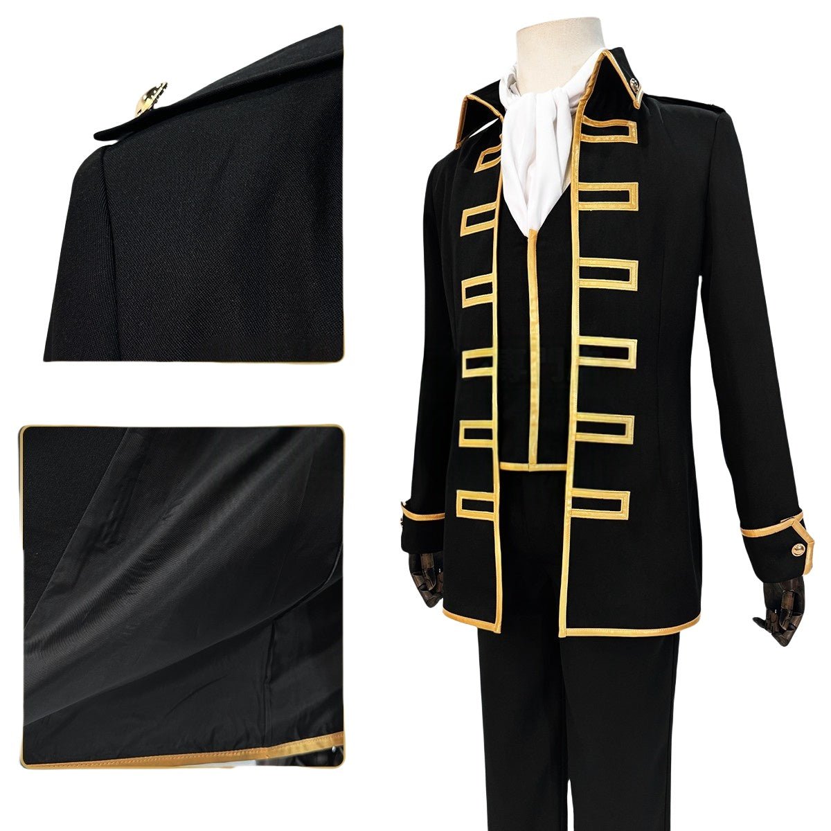 Fantasia de Cosplay Gintama Shinsengumi - Toshiro Hijikata e Sougo Okita - Estrela Cosplay