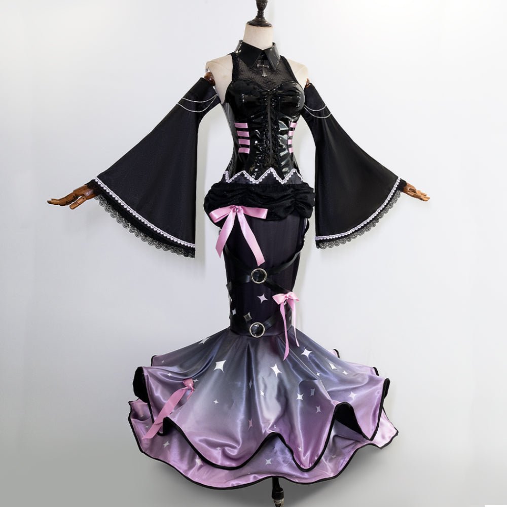 Fantasia de Cosplay Hatsune Miku Luka Série Guaxinim - Roupa de Roleplay Anime Definitiva - Estrela Cosplay