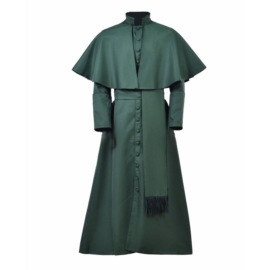 Veste Clerical Medieval - Cassock Sacerdote Católico Personalizado & Vestes Litúrgicas | Estrela do Cosplay Série Medieval - Estrela Cosplay