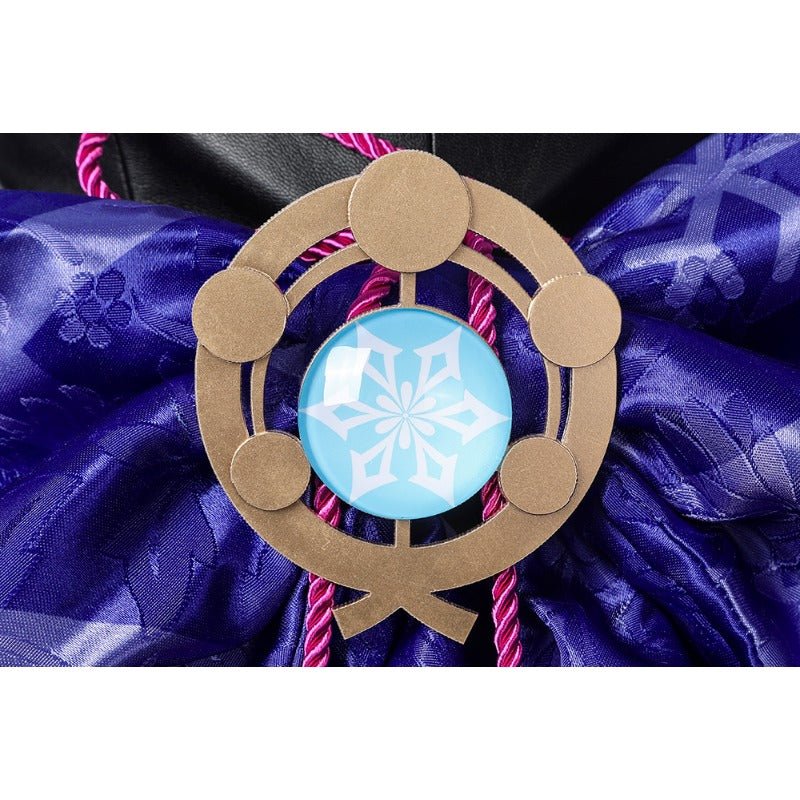 Fantasia de Cosplay Kamisato Ayaka Genshin Impact - Conjunto Completo para Halloween e Role Play - Estrela Cosplay