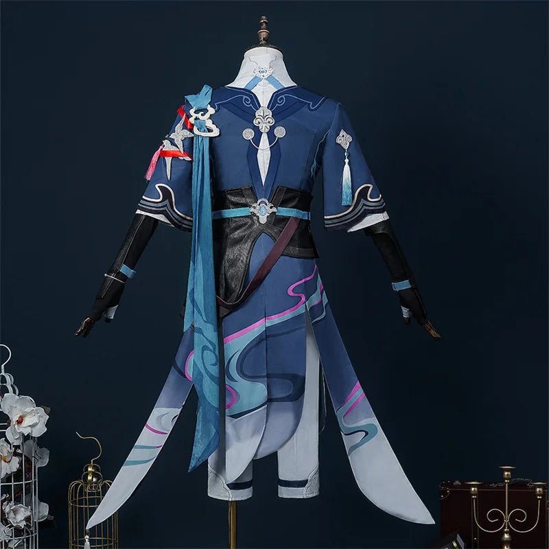 Fantasia de Cosplay Yanqing de Honkai Star Rail - Traje Elegante para Homens - Estrela Cosplay