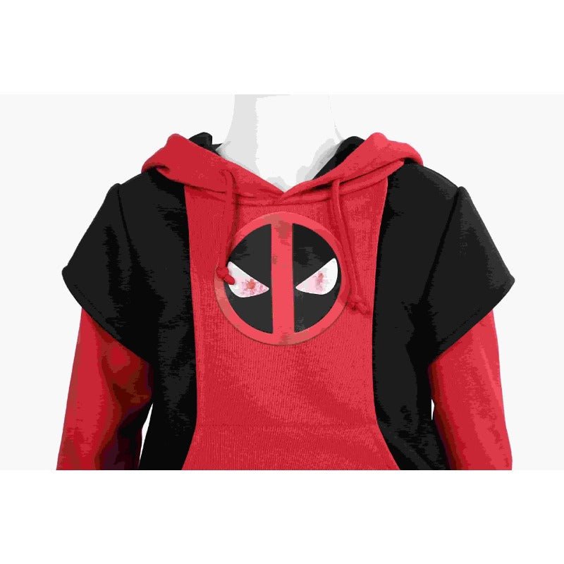 Fantasia Deadpool 3 Wade Wilson Cosplay Conjunto Completo Com Capuz Para Crianças e Adultos - Estrela Cosplay