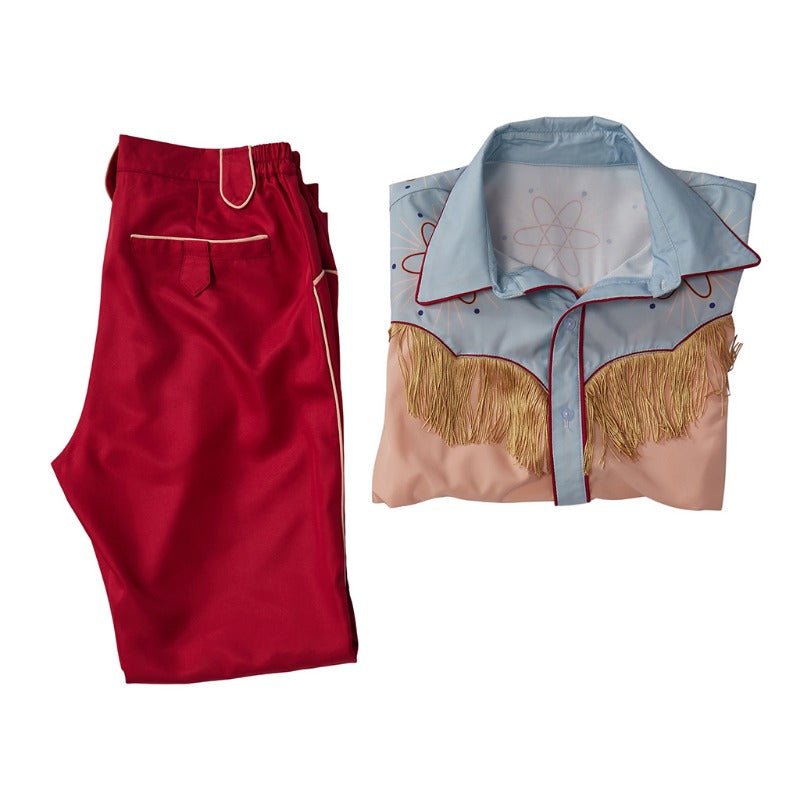 Fantasia de Cosplay Marty McFly de Volta para o Futuro Parte III - Conjunto Completo para Halloween e Festas - Estrela Cosplay