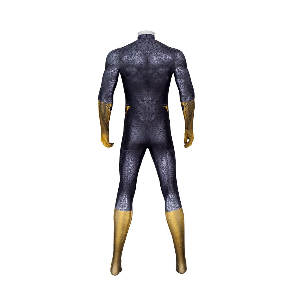 Fantasia de Black Adam para Homens - Conjunto Completo com Roupão e Máscara para Halloween e Eventos de Cosplay - Estrela Cosplay