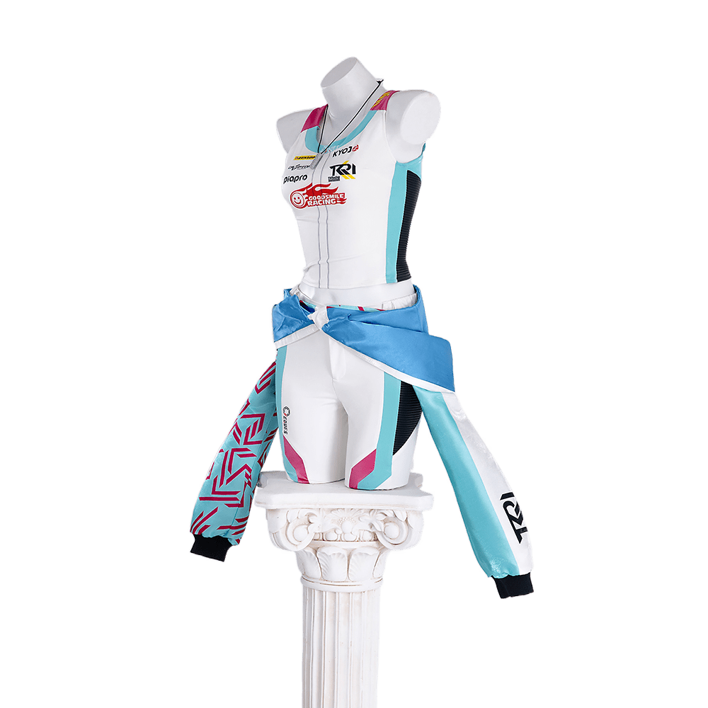 Fantasia de Cosplay Hatsune Miku Racing KYOJO CUP 2024 - Traje de Anime de Alta Qualidade - Estrela Cosplay