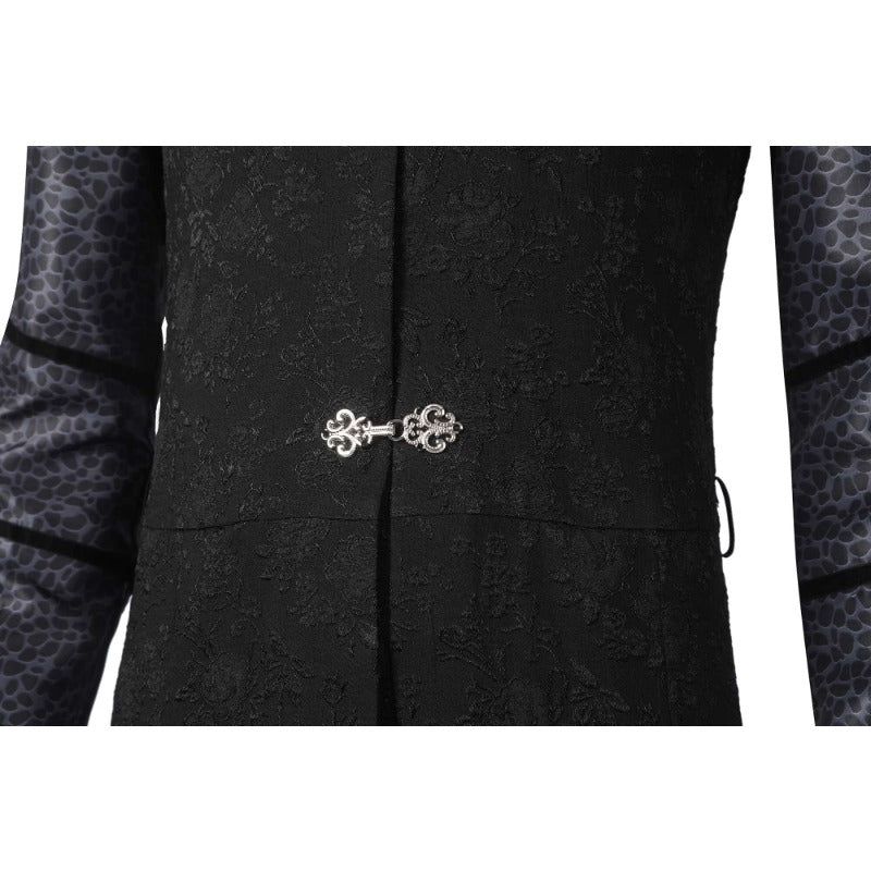 Fantasia Daemon Targaryen Casa do Dragão Traje Preto para Halloween - Estrela Cosplay