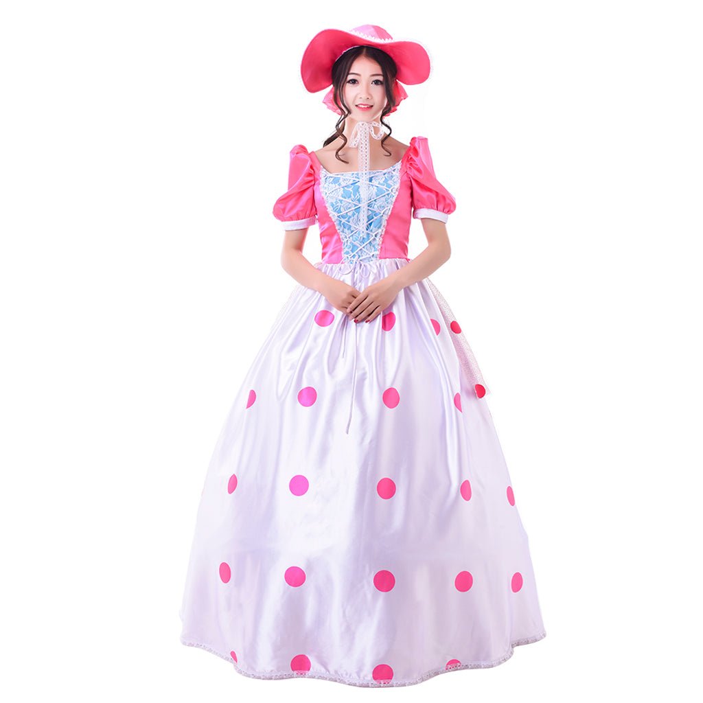 Fantasia de Bo Peep de Toy Story | Vestido Rosa para Halloween e Cosplay - Estrela Cosplay