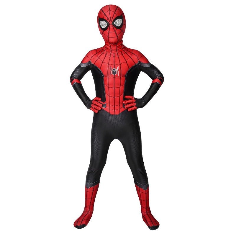 Traje Zentai Spider-Man para Meninos - Herói Lançador de Teias com Máscara - Estrela Cosplay
