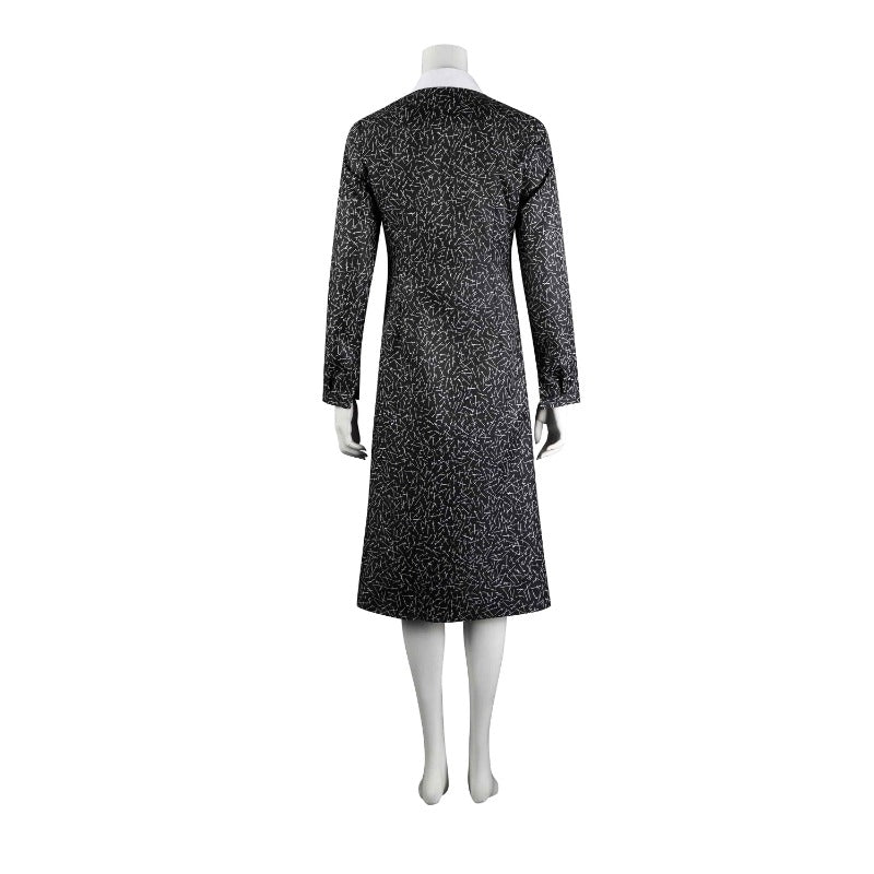 Fantasia Wednesday Addams - Traje Gótico da Família Addams para Halloween - Estrela Cosplay