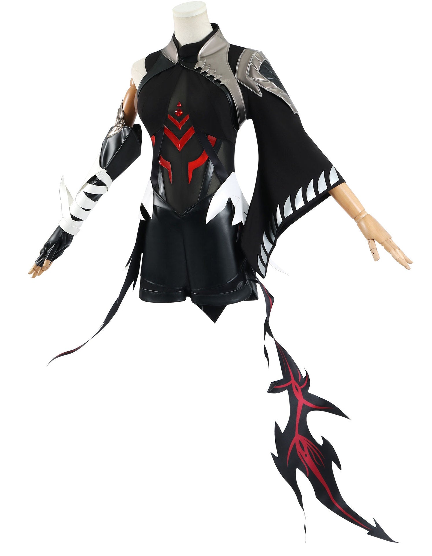 Fantasia de Cosplay Shadow – Novo Herói Dark Feather Dongjun do Rei da Glória - Estrela Cosplay