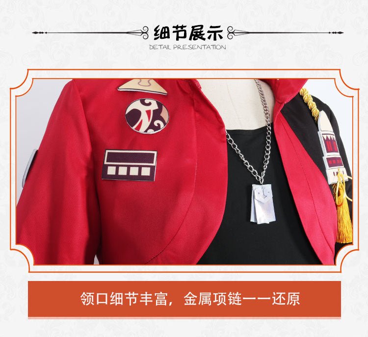 Fantasia Thoma Genshin Impact – Conjunto Completo Traje 5 Estrelas Inazuma para Homens - Estrela Cosplay